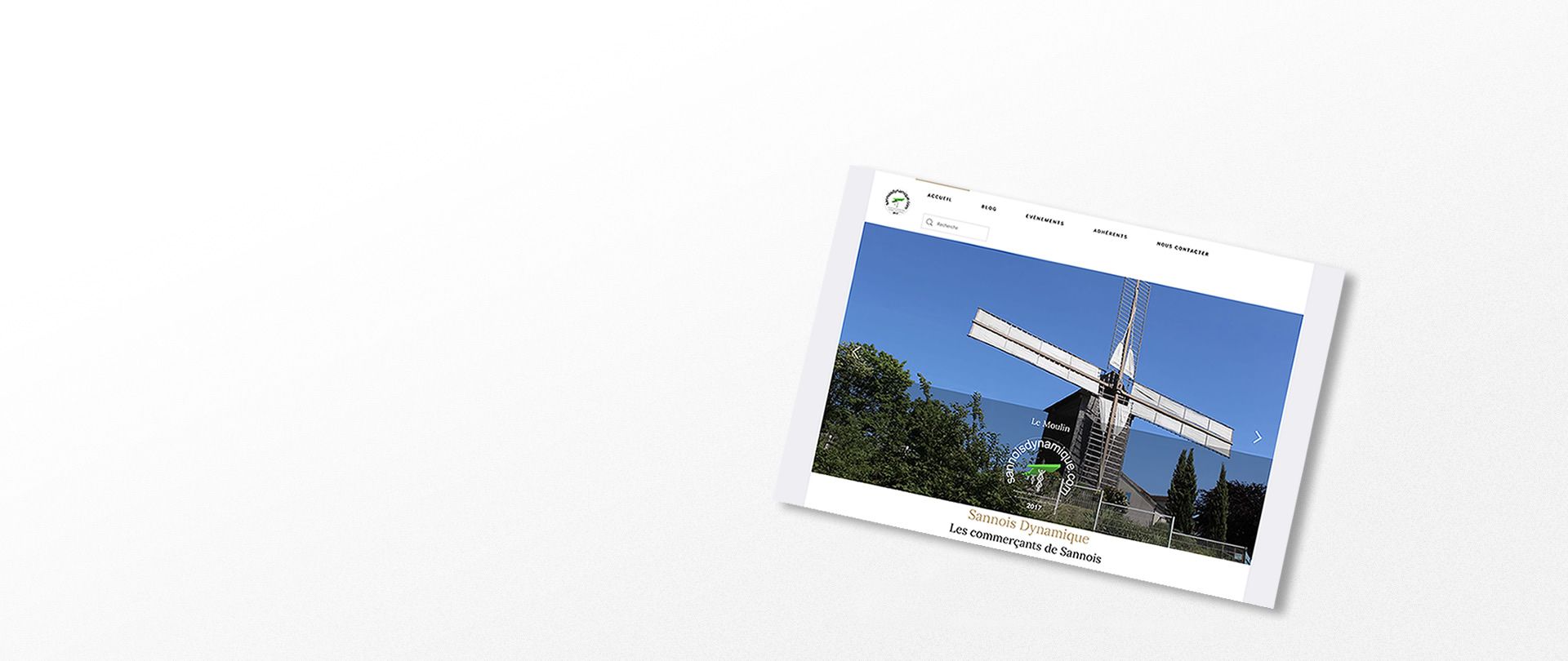 Site internet de Sannois Dynamique